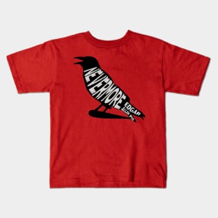 Copy of The Raven Nevermore design Kids T-Shirt